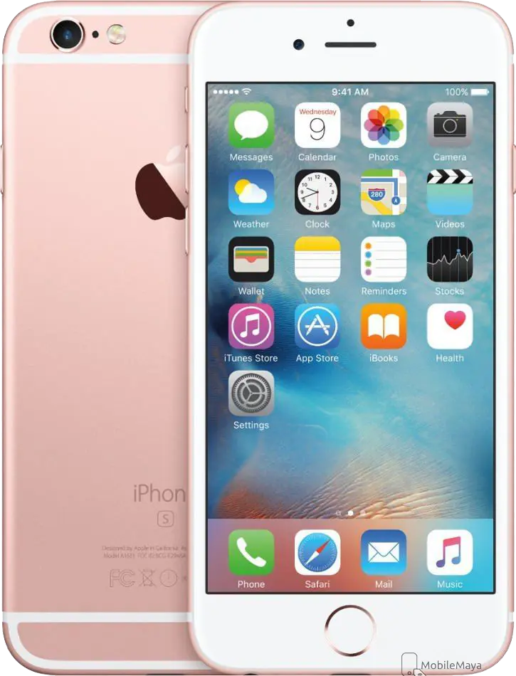 Apple iPhone 6s Rose Gold Image.