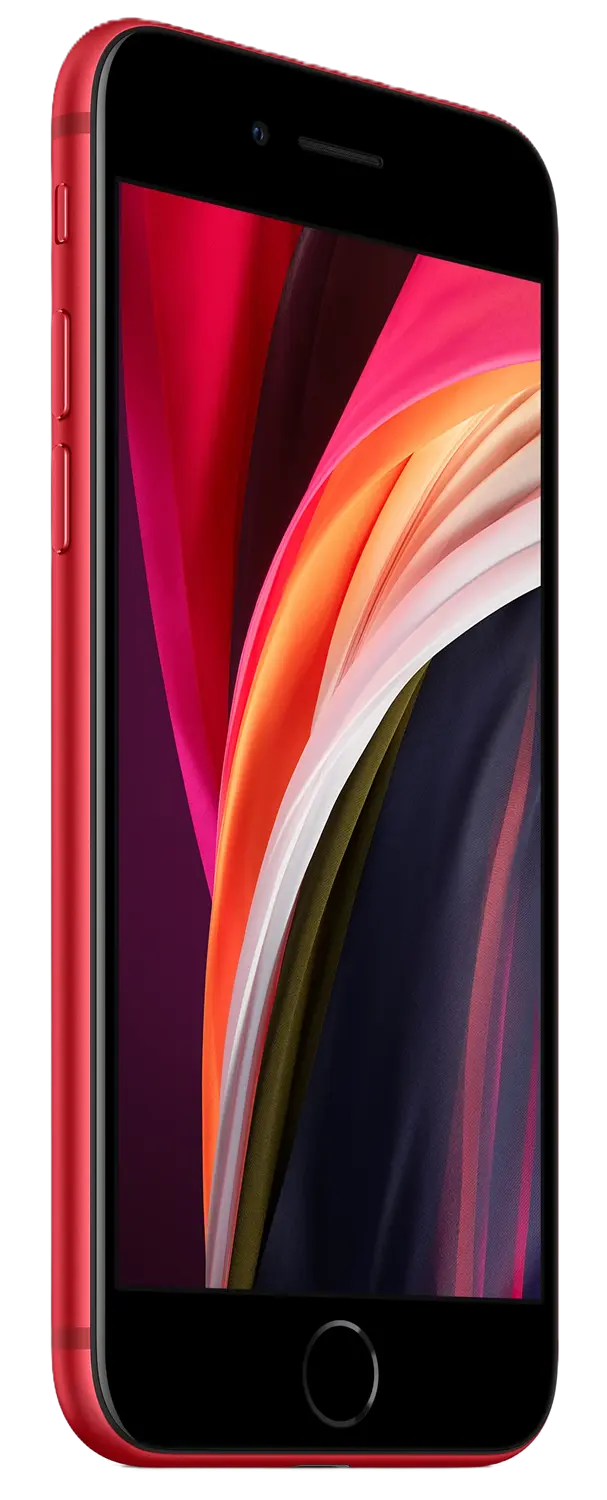 Apple iPhone SE 2020 side view