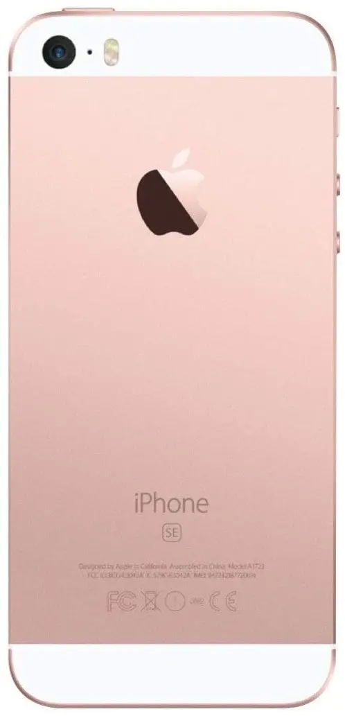 Apple iPhone SE Full Back Camera Side Image.