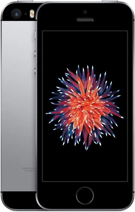 Apple iPhone SE Space Gray Official Image.