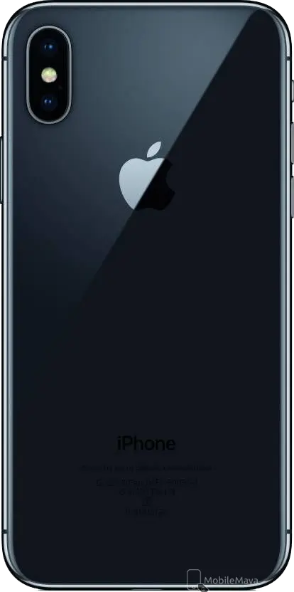 Apple iPhone X Back Side Image.