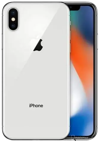 Apple iPhone X Silver Image.