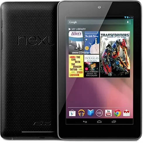 Asus Google Nexus 7 Black Official Image.