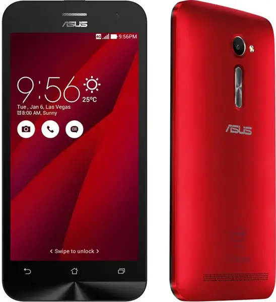 Asus Zenfone 2 ZE500CL Red Image.