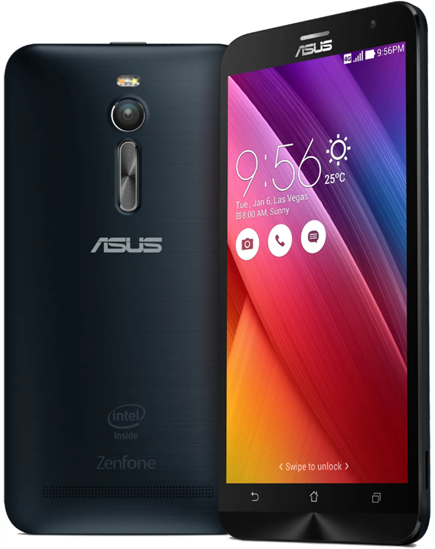 Asus Zenfone 2 ZE551ML Black Image.