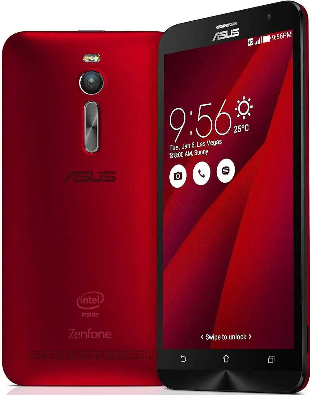 Asus Zenfone 2 ZE551ML Red Image.