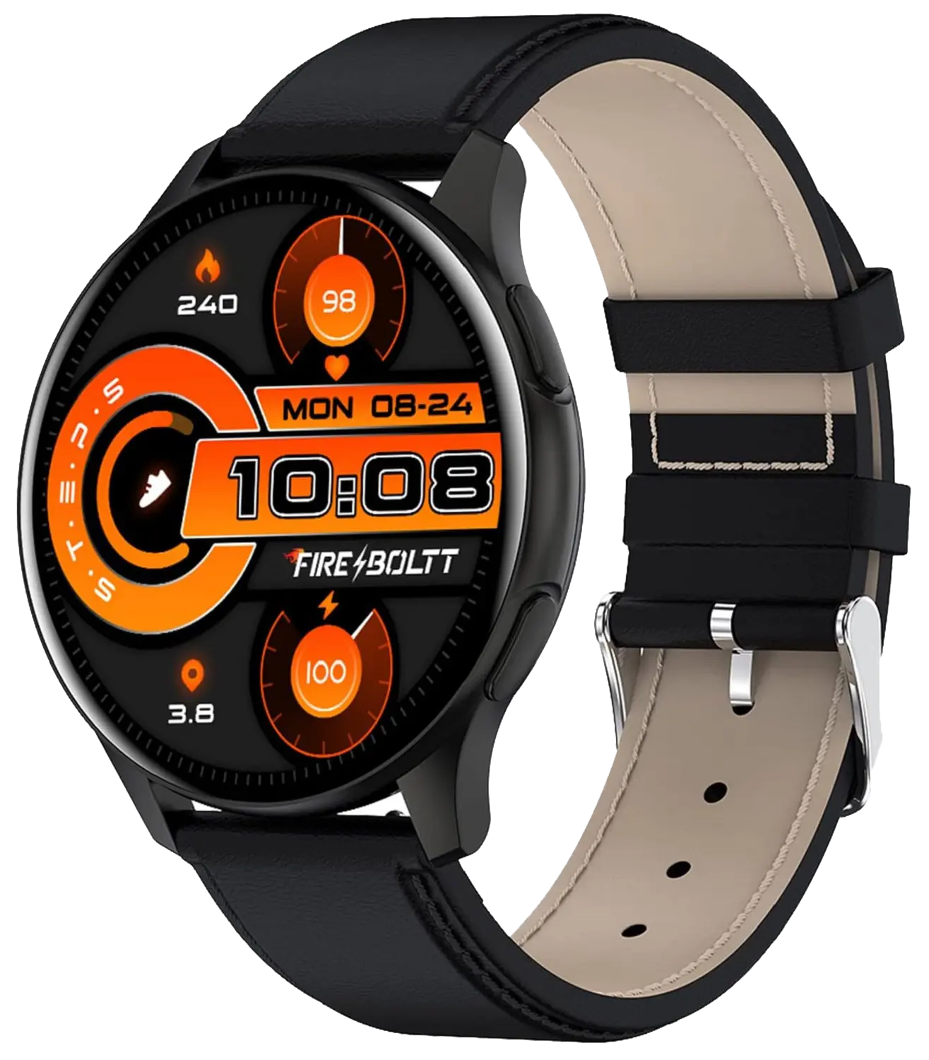 Fire-Boltt Invincible Jet Black