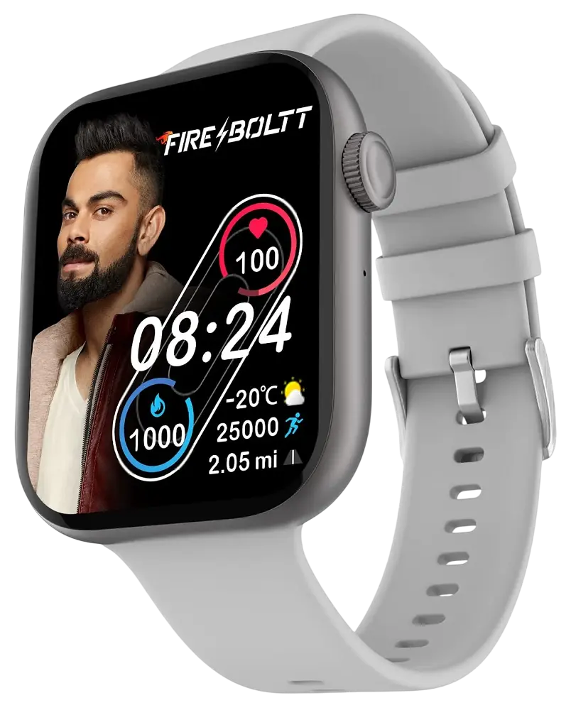 Fire-Boltt Ring Grey Beige