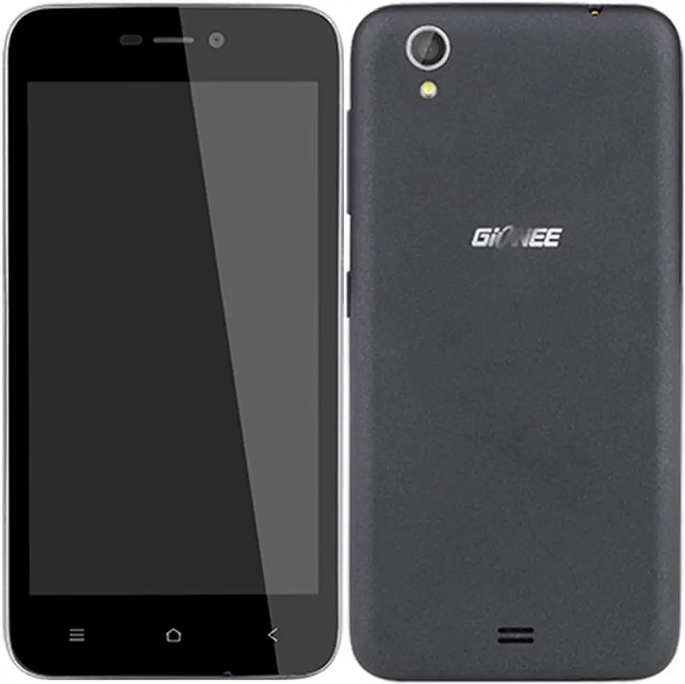 Gionee P4S Black Image.