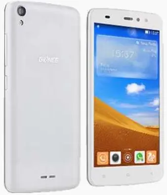 Gionee Pioneer P6 white color image