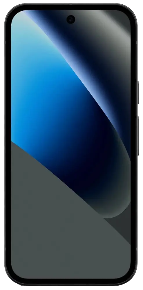 Google Pixel 10a Obsidian Front Side Image