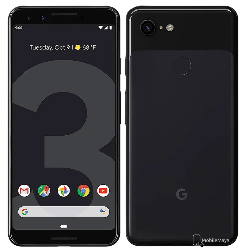 Google Pixel 3 Just Black color
