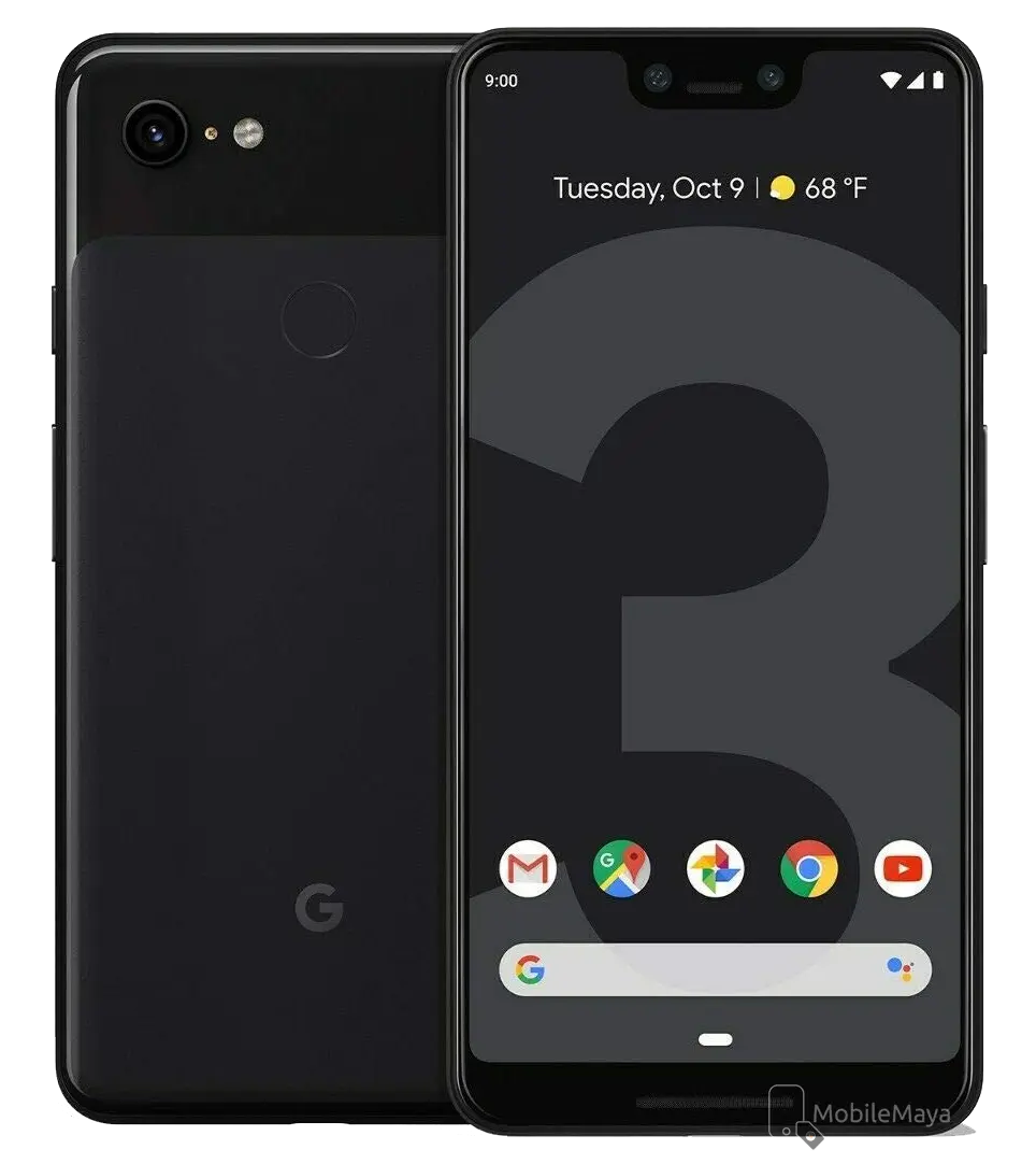 Google Pixel 3 XL just black image