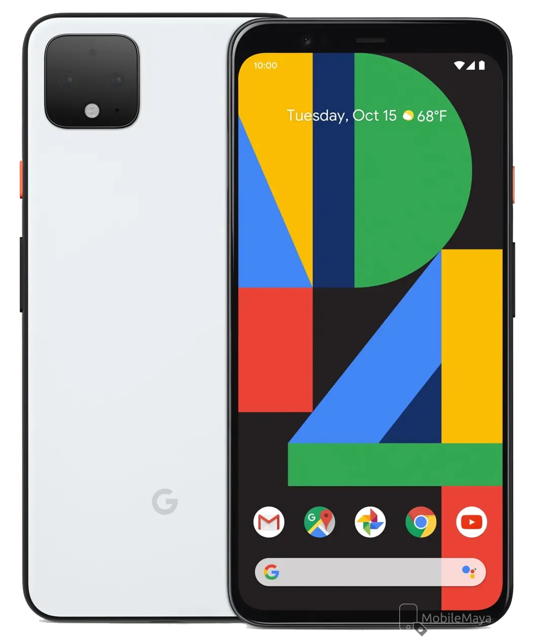 Google Pixel 4 XL Clearly White Image