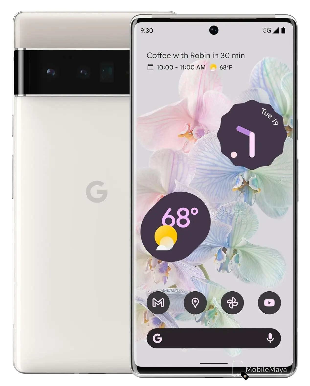 Google Pixel 6 Pro Cloudy White image