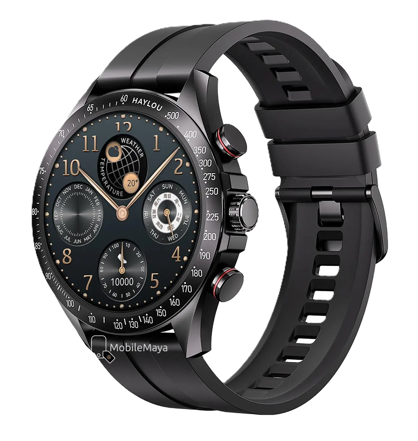 Haylou Solar Pro Black image