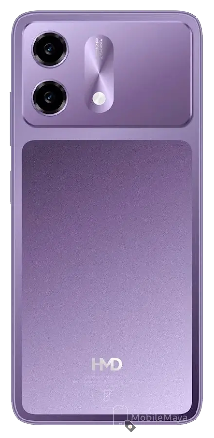 HMD Vibe2 4G Cosmic Lavender Back Side Image