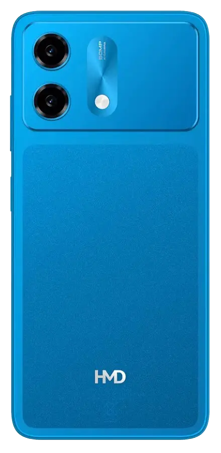 HMD Vibe2 4G Nordic Blue Back Side Image