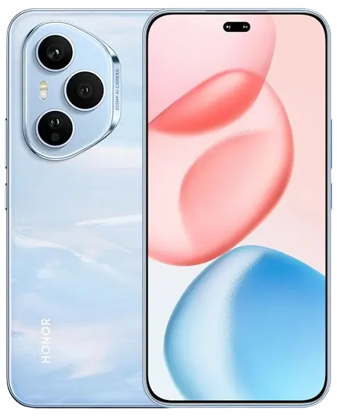 Honor 400 Pro Tidal Blue Image.