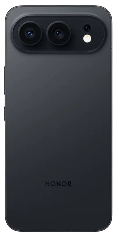 Honor 500 5G Obsidian Black Back Side Image.