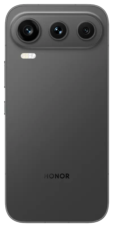 Honor 600 Pro (China) Obsidian Black Back Side Image
