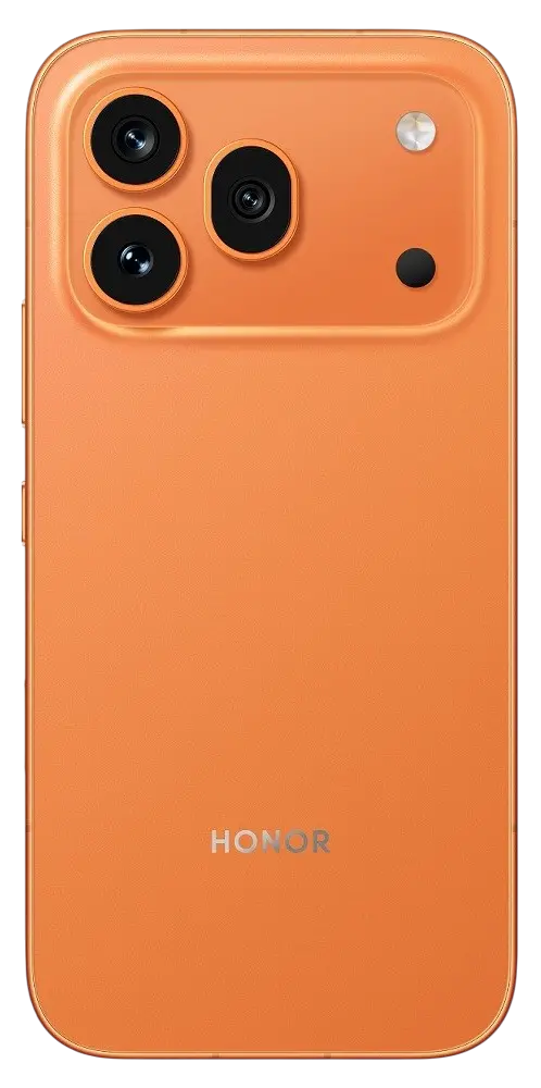Honor 600 Pro Orange Back Side Image