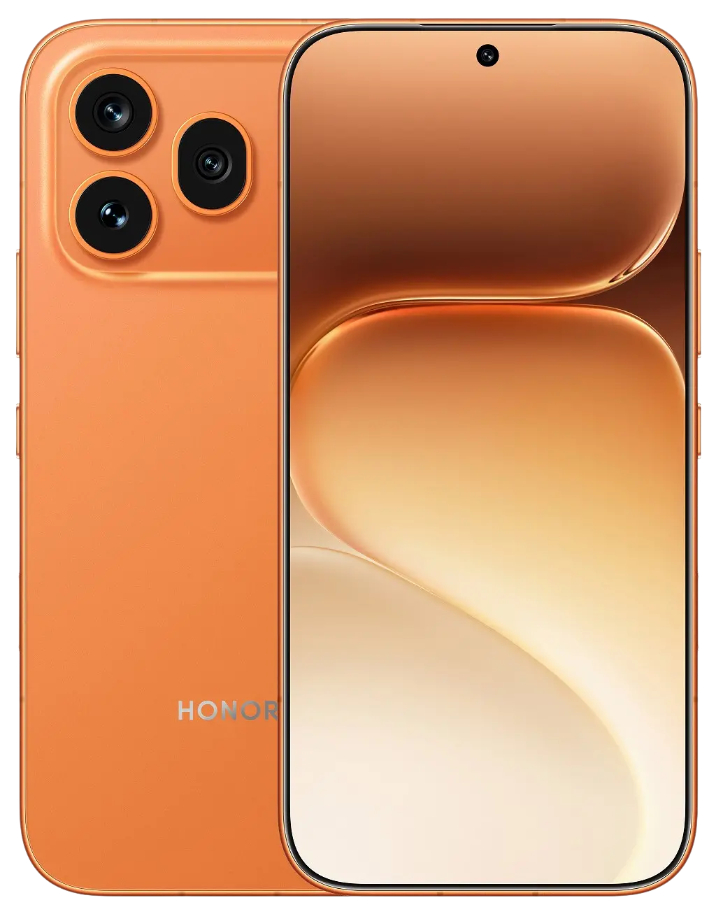 Honor 600 Pro Orange Official Color