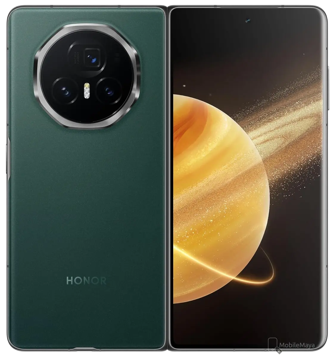 Honor Magic V3 Tundra Green Official Image