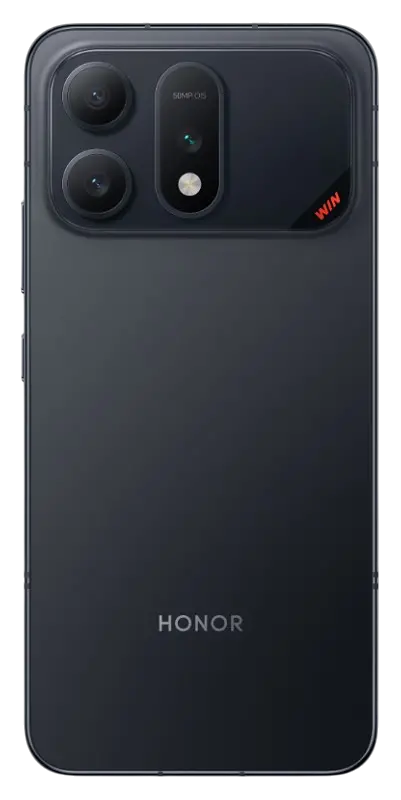 Honor Win Turbo Black Back Side Image