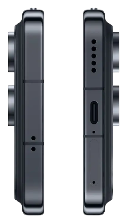 Honor Win Turbo Black Charging Port Side