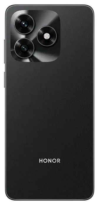 Honor X5c 4G Midnight Black Back Image.