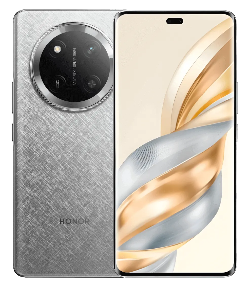 Honor X60 Pro Silver color image