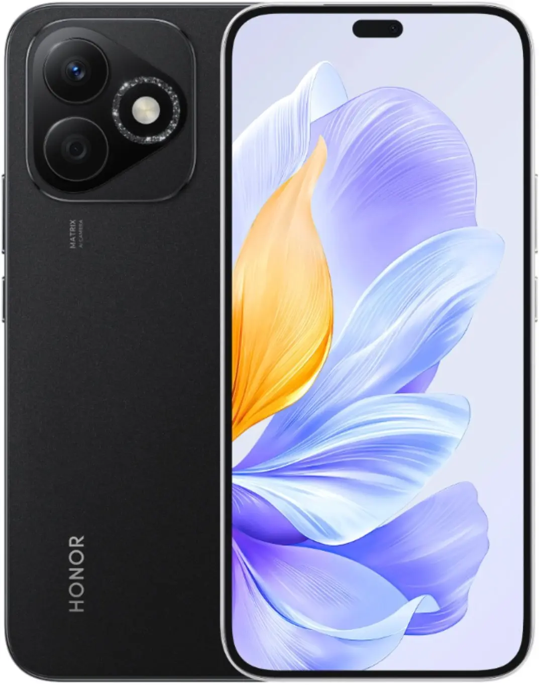 Honor X60i Black Official Image.