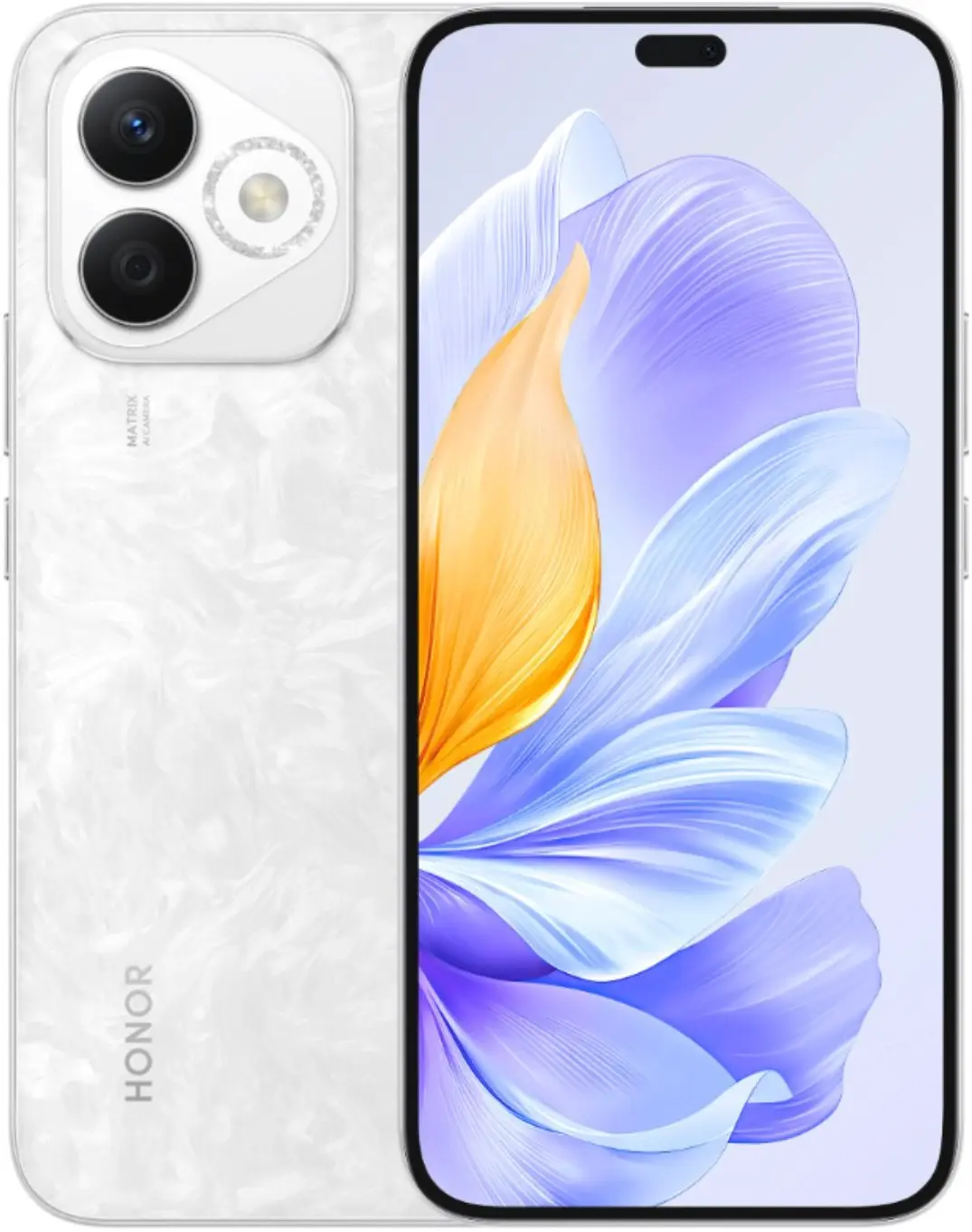 Honor X60i White Official Image.