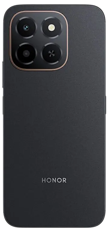 Honor X6c 4G Midnight Black Back Image.