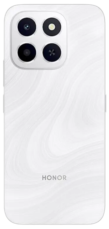 Honor X6c 4G Moonlight White Back Image.