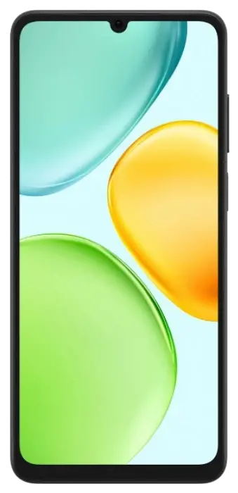 Honor X6d 5G Midnight Black Front Side Image.