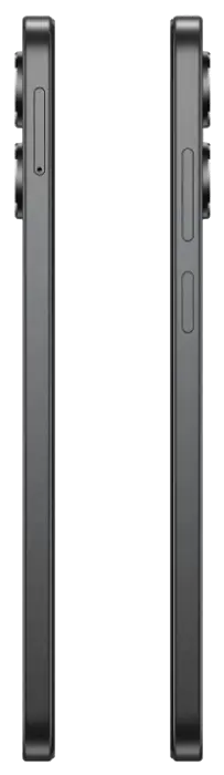 Honor X6d 5G Midnight Black Right Side Image.