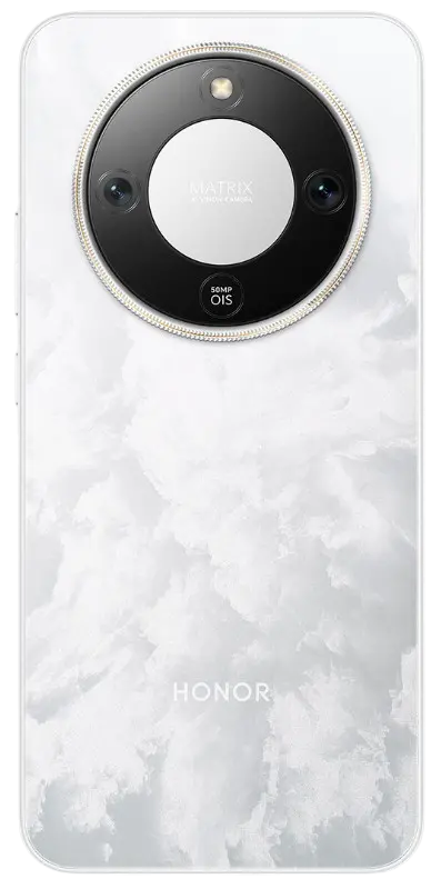 Honor X70 Refresh Edition Moonlight White Back Side Image