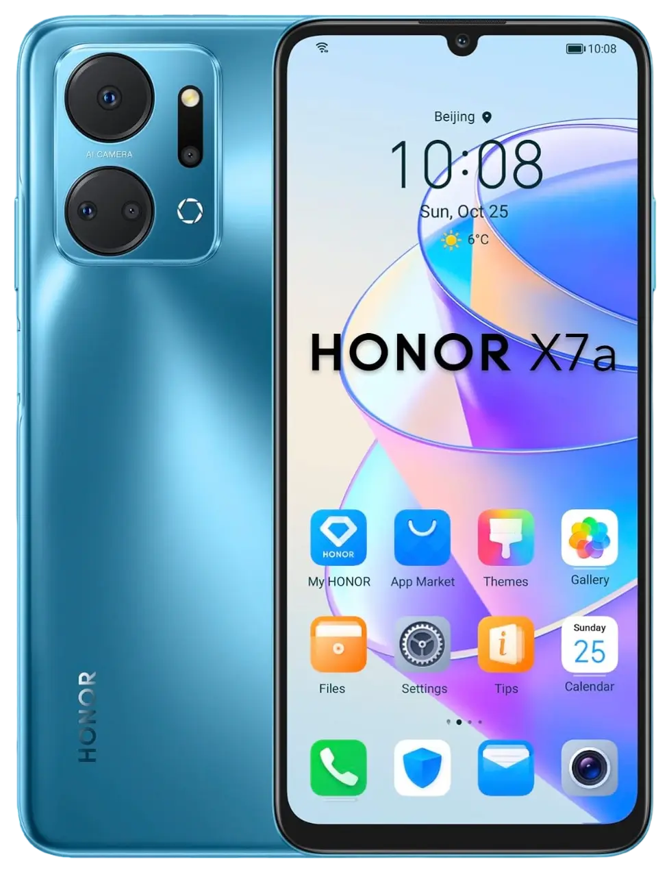 Honor X7a Ocean Blue Official