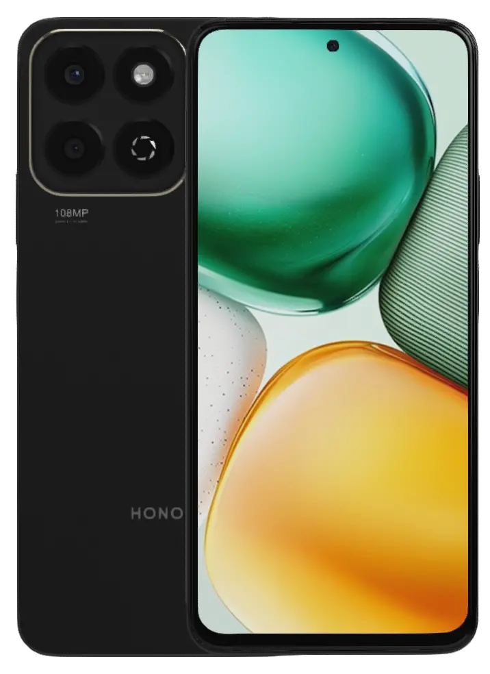 Honor X7c Midnight Black.