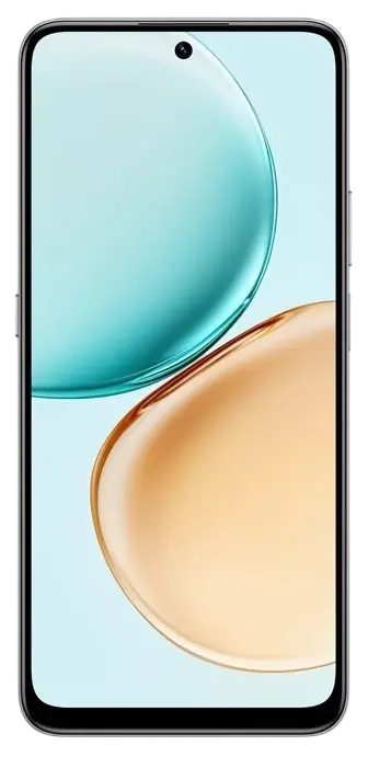 Honor X7d 4G Meteor Silver Front Image.