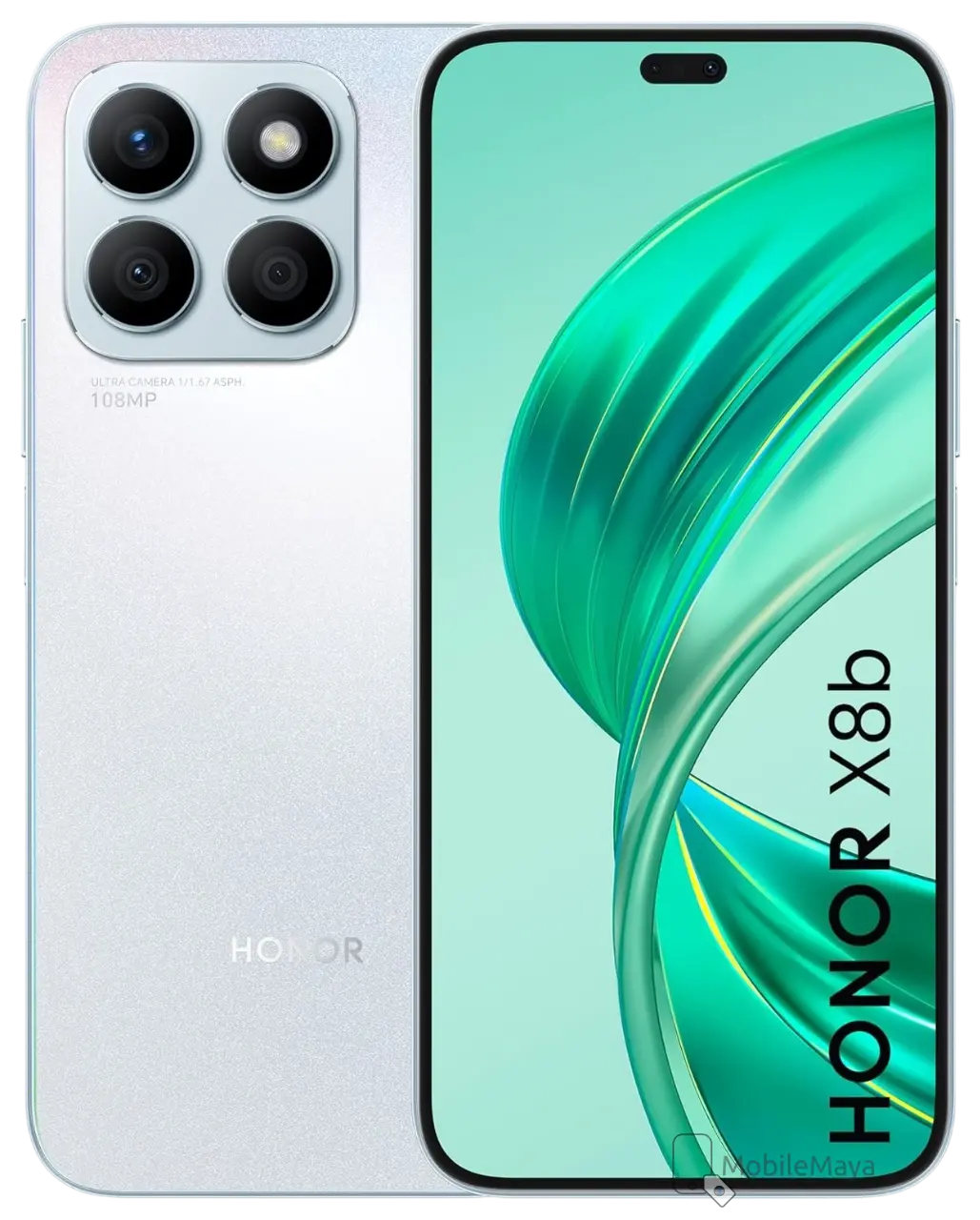 Honor X8b Titanium Silver Official