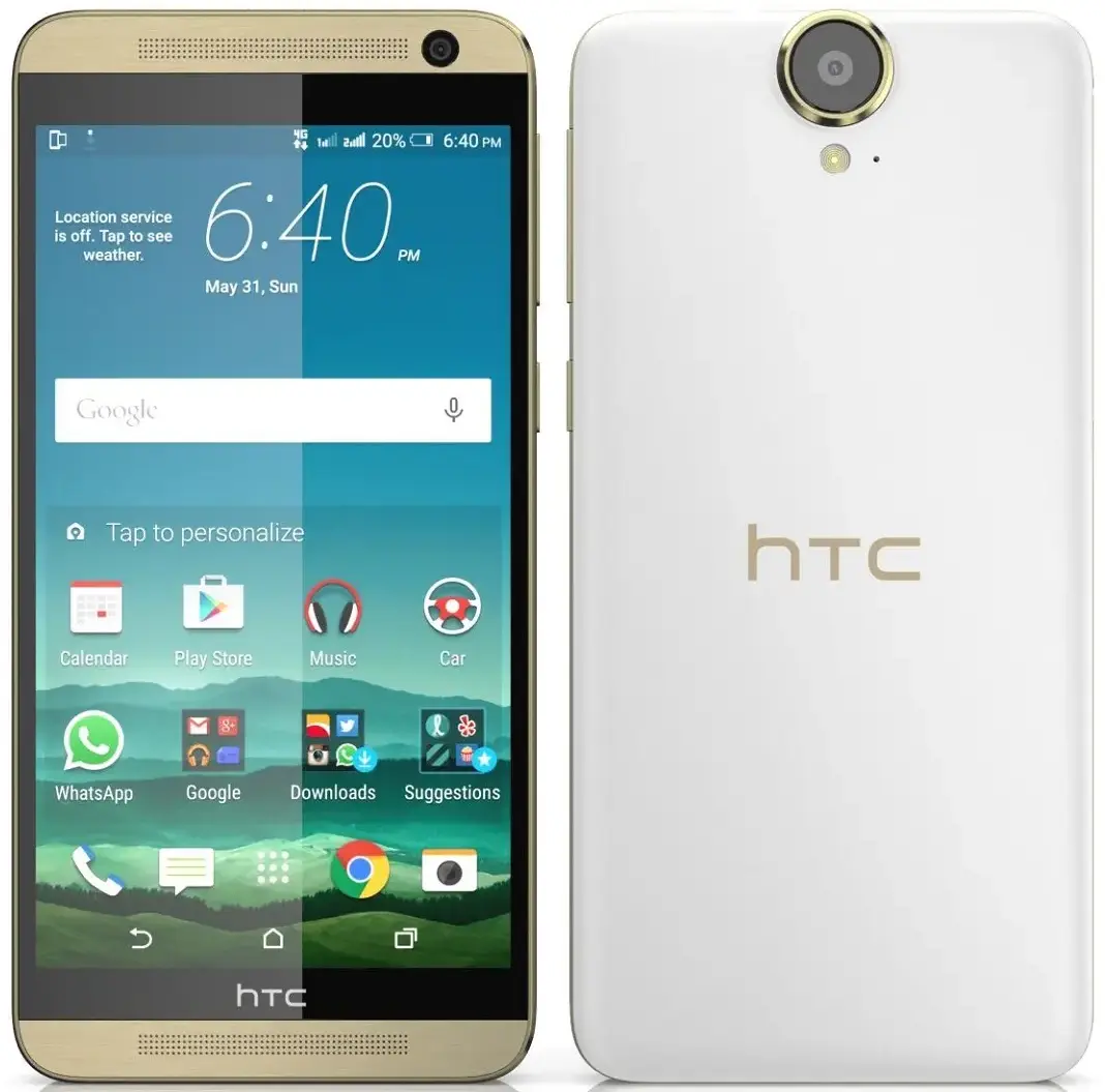 htc one e9 plus classic rose gold image