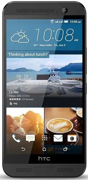 htc one me front side image