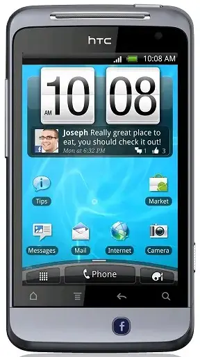 htc salsa front side image
