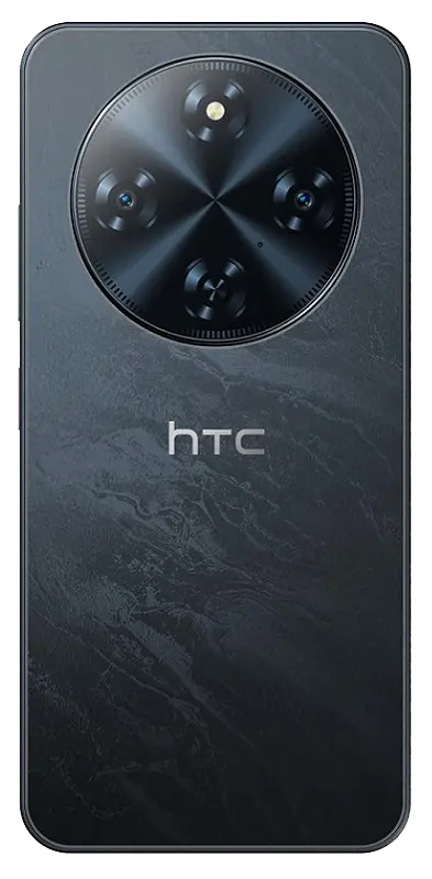 HTC Wildfire E5 Elite 4G Black Back Side Image