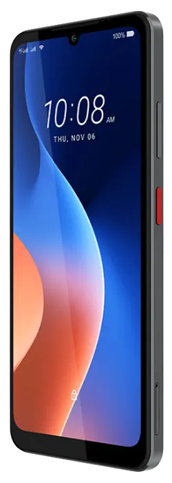 HTC Wildfire E7 Life Grey Front Side Image.