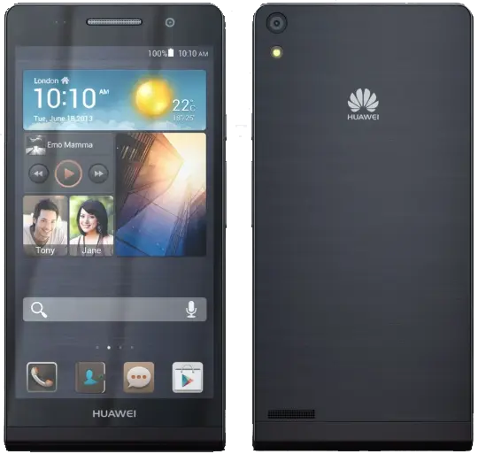 Huawei Ascend P6 Black Image.