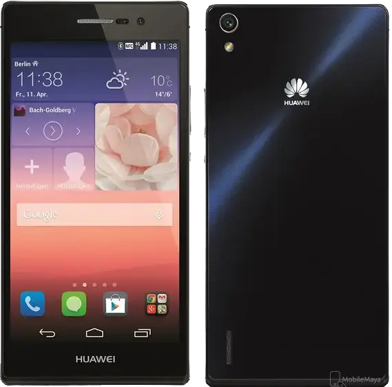 Huawei Ascend P7 Black Image.